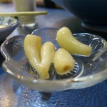 陸奥 こむらさき - 自家製らっきょう