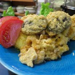 陸奥 こむらさき - 野菜天盛合せ