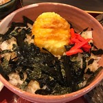 Teuchi Chi Soba Sato Take - 半熟卵の天ぷら丼　※半熟卵の天ぷら丼定食950円（税込）の一部