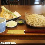 手打ちそば 楓 - 2016年12月　天せいろ