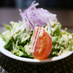 シチューとカレーの専門店 銀座 古川 - セットのサラダ　結構大盛り