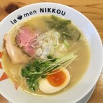 ラーメンにっこう - 鶏白湯塩　16
      