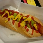 タリーズコーヒー - ボールパークドッグアボカド：370円