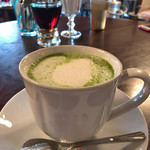 カフェ 坂の下 - ★★★★ 抹茶ラテ  甘さ控えめ、美味しい！このあとしばらく抹茶ラテにはまりました。