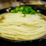 うどん 丸香 - ［2016/12］釜かけ(420円)＋中(50円)