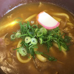 利乃利 - セットのカレーうどん（小）鉄なべに入ってアツアツを提供してもらえます。うどんとカレー出汁が絡まってめちゃうまぁ