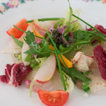 アルポルト - ヒラメのカルパッチョ