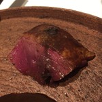 ラチュレ - 真鴨のローストアップ　補正なし