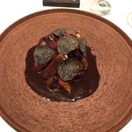 ラチュレ - 真鴨のロースト　サルミソース