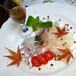 味工房 Cona - 鯛のカルパッチョ