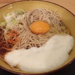 いわもとQ - とろろそば（ひやそば）