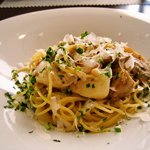 パルメジャーノチーズと黒胡椒「フレッシュボルチーニ茸のスパ」