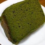 メルヴェイユ - 抹茶シフォンケーキ 200円