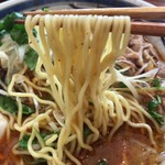 ラーメン･餃子 ハナウタ - 【2016年12月】薬膳香辛味噌（大辛）の麺アップ。