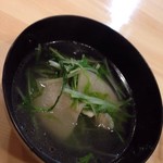 三品目　ハリハリ汁