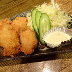 長盛庵　めん秀 - カキフライ