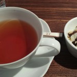 イタリアンダイニング CAFE bird - ランチの紅茶とアイス