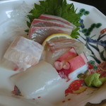 居食処 魚楽 - 刺身　アップ