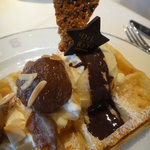 デルレイ カフェ＆ショコラティエ - ワッフルマロン★（期間限定）