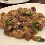 クアドリフォーリオ - ２０１６・１２月　そば粉のニョッキ 鴨と九条ネギのラグー
      
      