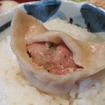 肉汁餃子のダンダダン - 肉汁餃子ライス(ランチ)