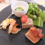 ビストロ ダイア - 娘用の前菜とポタージュ