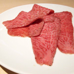 焼肉矢澤 京都 - イチボ2800円+税(希少部位)