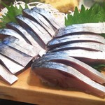 かわなみ鮨 - 〆鯖