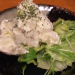 炭火串焼 初代バッジョ - えだ豆とクリームチーズのポテトサラダ