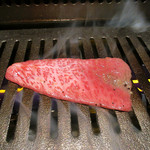 焼肉矢澤 京都 - イチボ焼いて下さいました