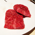 焼肉矢澤 京都 - ハラミ2ピース900円+税(王道メニュー)