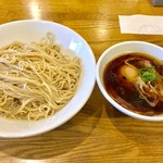ルースター - チャーシューつけ麺(醤油)+大盛り(麺量ニ玉・つけ麺のみ)+味付け玉子