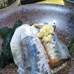 マグロー - 艶ツヤのイワシ刺し身