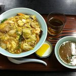 中華園 - 2010.12.11(土)20時半　中華丼600円絶品！