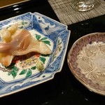 鮨 ます田 - 北寄貝の炙り焼き