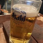 ホルモン俵屋 - 生ビール500円