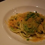 TORATTORIA Babbo - イタリア産カラスミを和えた蟹とブロッコリーのスパゲッティー