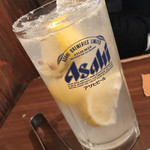 ホルモン俵屋 - 特製レモンサワー450円