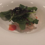 食堂セゾンドール - 対馬あらミキューイサラダ仕立て蜂蜜風味