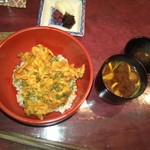 りょうりや 御旅屋 - 桜海老かき揚げ