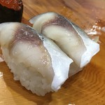 とも恵寿し - シメサバ♪