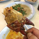 Sornthong Restaurant  - 当然コレも手掴みだゼ！