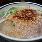 元祖 名島亭 - とんこつにはごまだ！  ブチまけろ！  #BCMKR! 