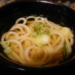 本場さぬきうどん 親父の製麺所 - かけうどん･小(220円)