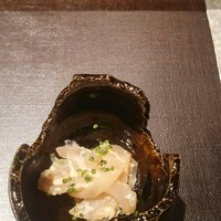 鮨 三心 - かわはぎ肝和え