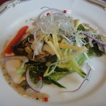 ビストロ茶葉蘭 - つぶ貝のサラダ仕立て