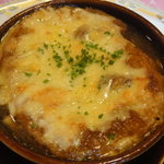 ビストロ茶葉蘭 - オニオングラタン