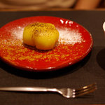 Japanese Vegetable House 菜 - 安納芋の練り餅（４００円）