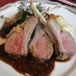 ビストロ茶葉蘭 - 骨付き子羊のソティー