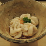 日本橋蛎殻町 すぎた - 白子ポン酢2016.12
      